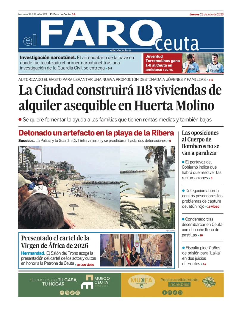 El Faro de Ceuta — 23/07