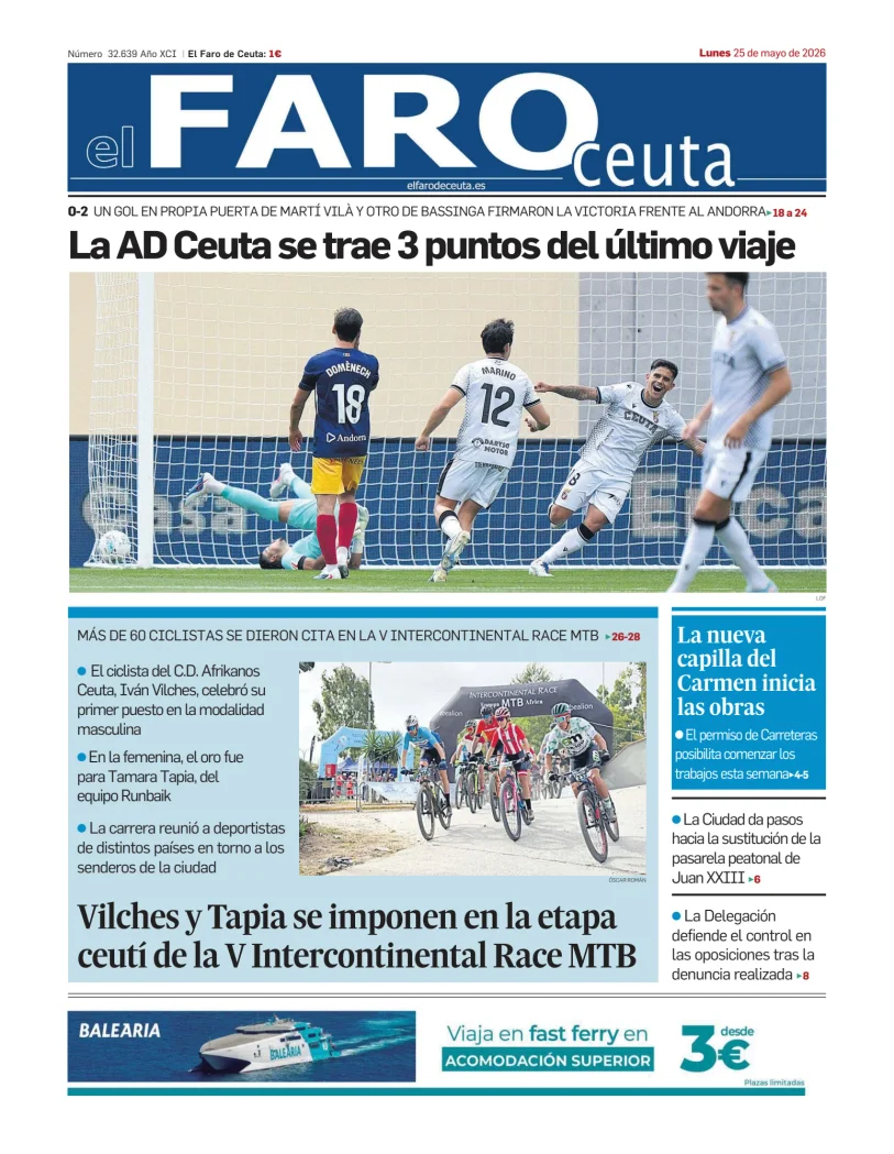 El Faro de Ceuta — 25/05