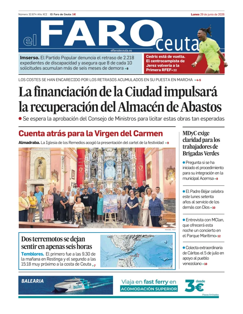 El Faro de Ceuta — 29/06