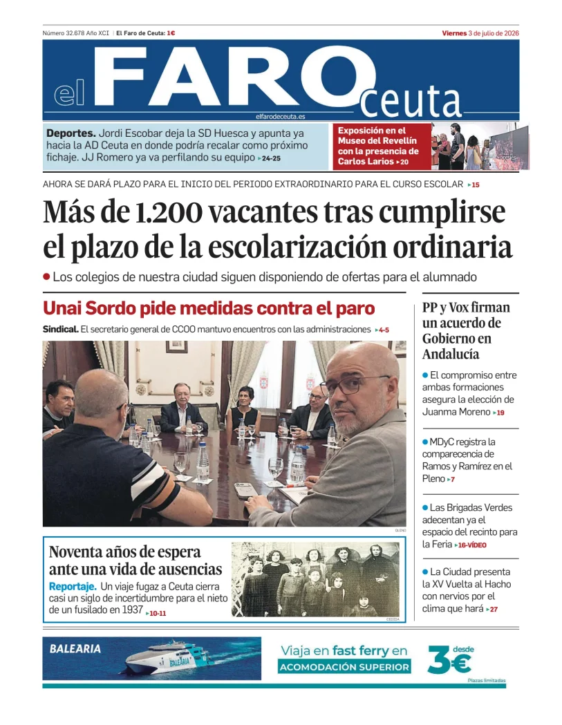 El Faro de Ceuta — 03/07