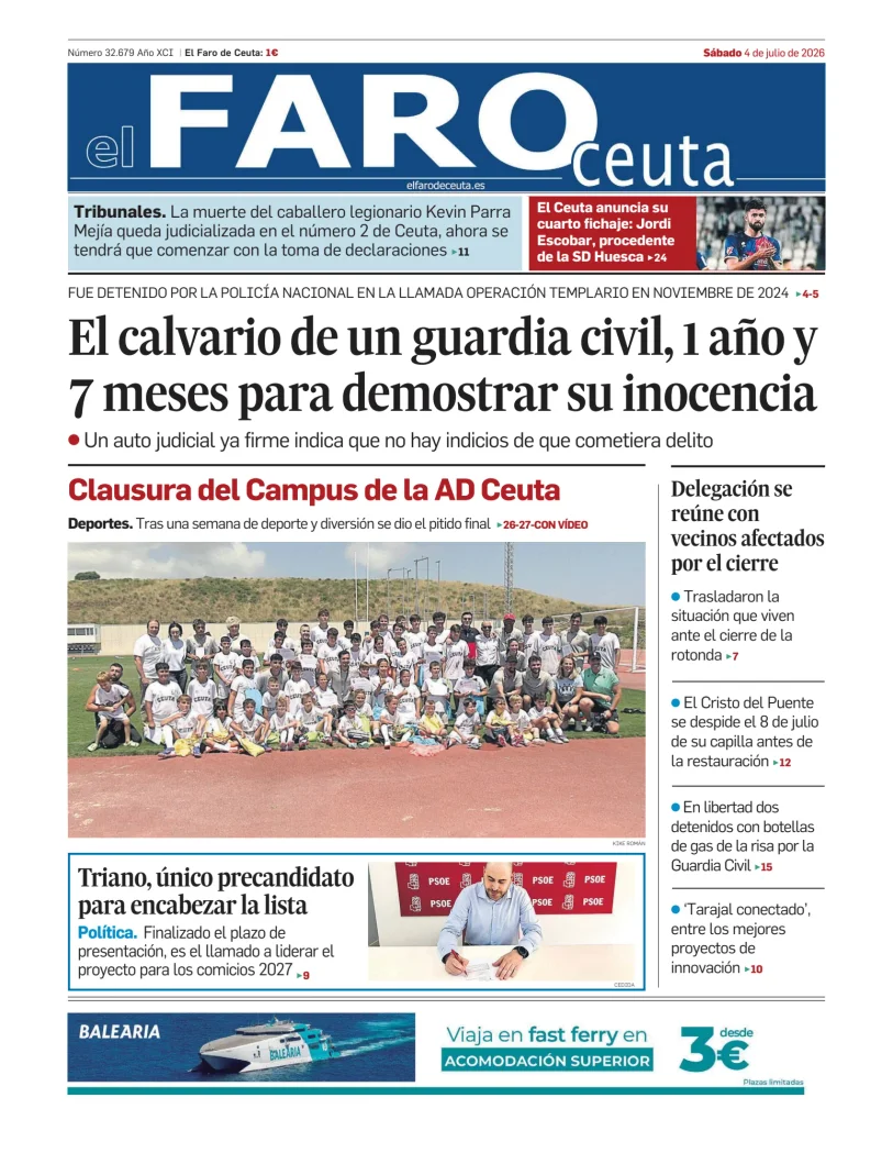 El Faro de Ceuta — 04/07