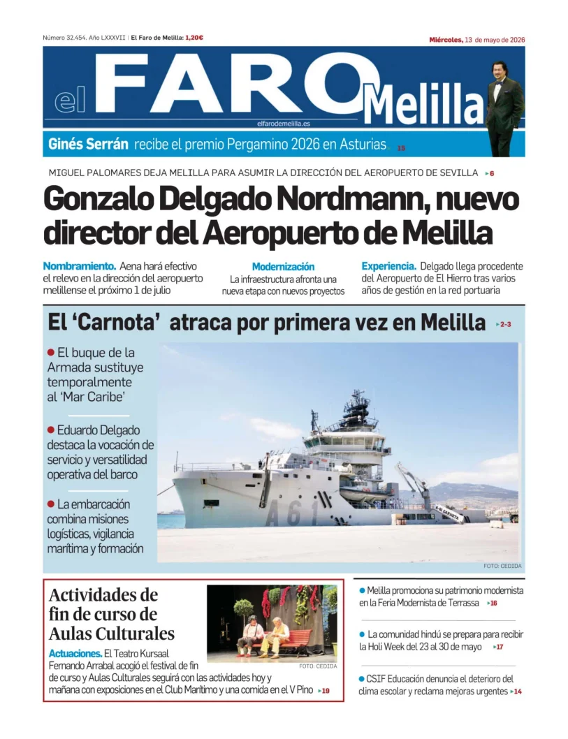 El Faro de Melilla — 13/05