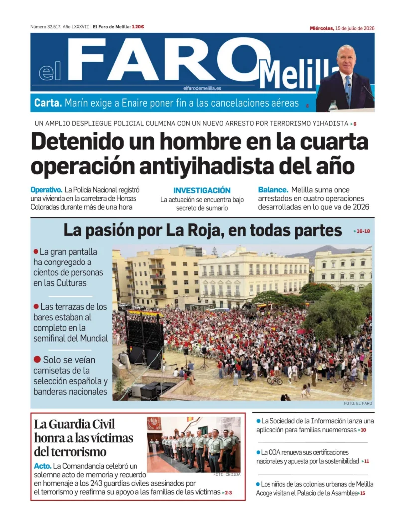 El Faro de Melilla — 15/07