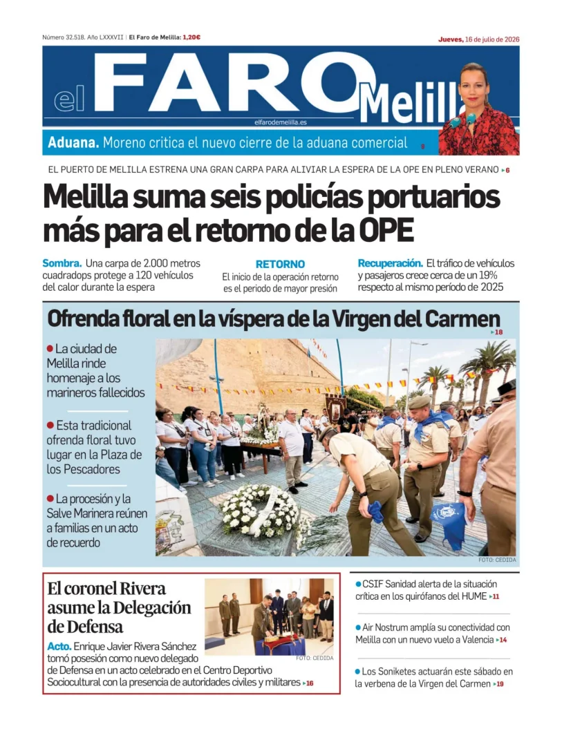 El Faro de Melilla — 16/07