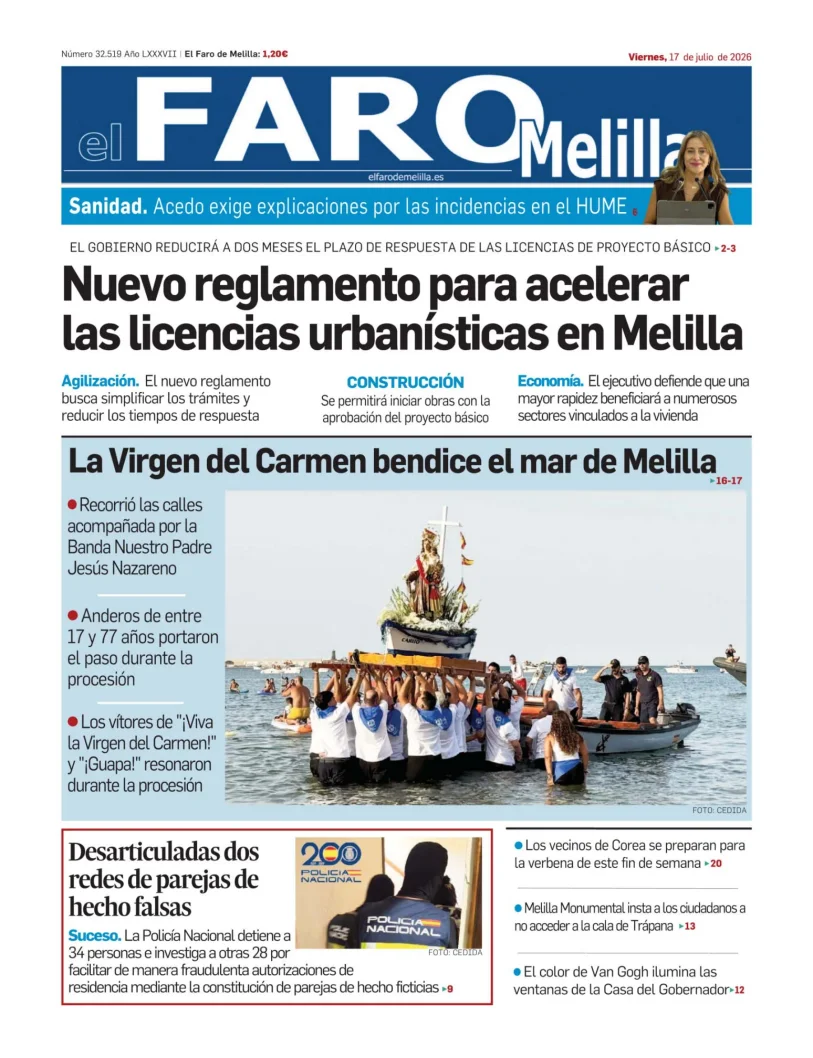 El Faro de Melilla — 17/07