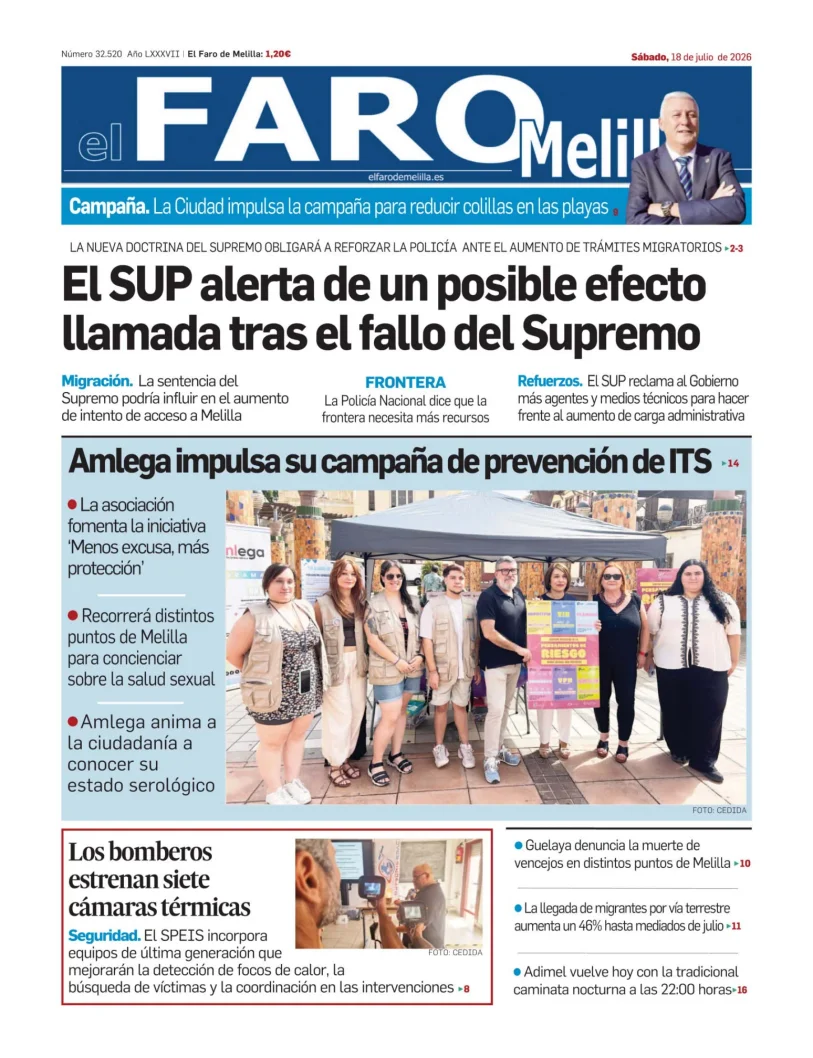 El Faro de Melilla — 18/07