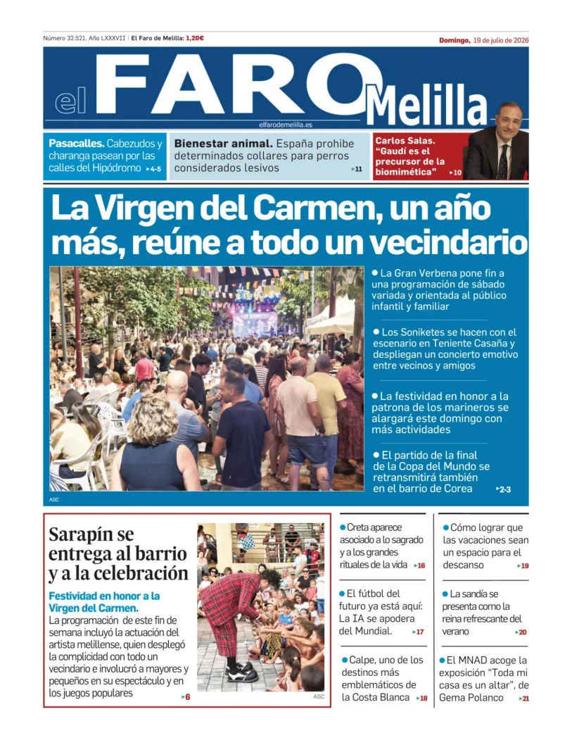 El Faro de Melilla — 19/07