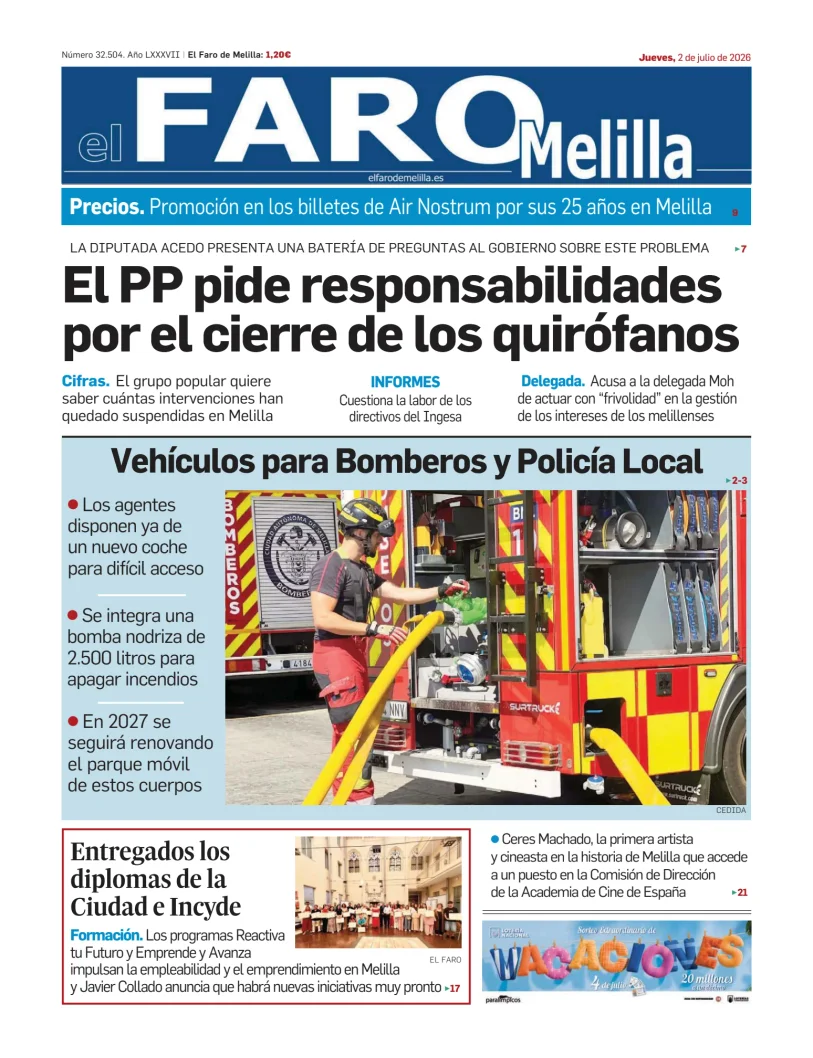 El Faro de Melilla — 02/07