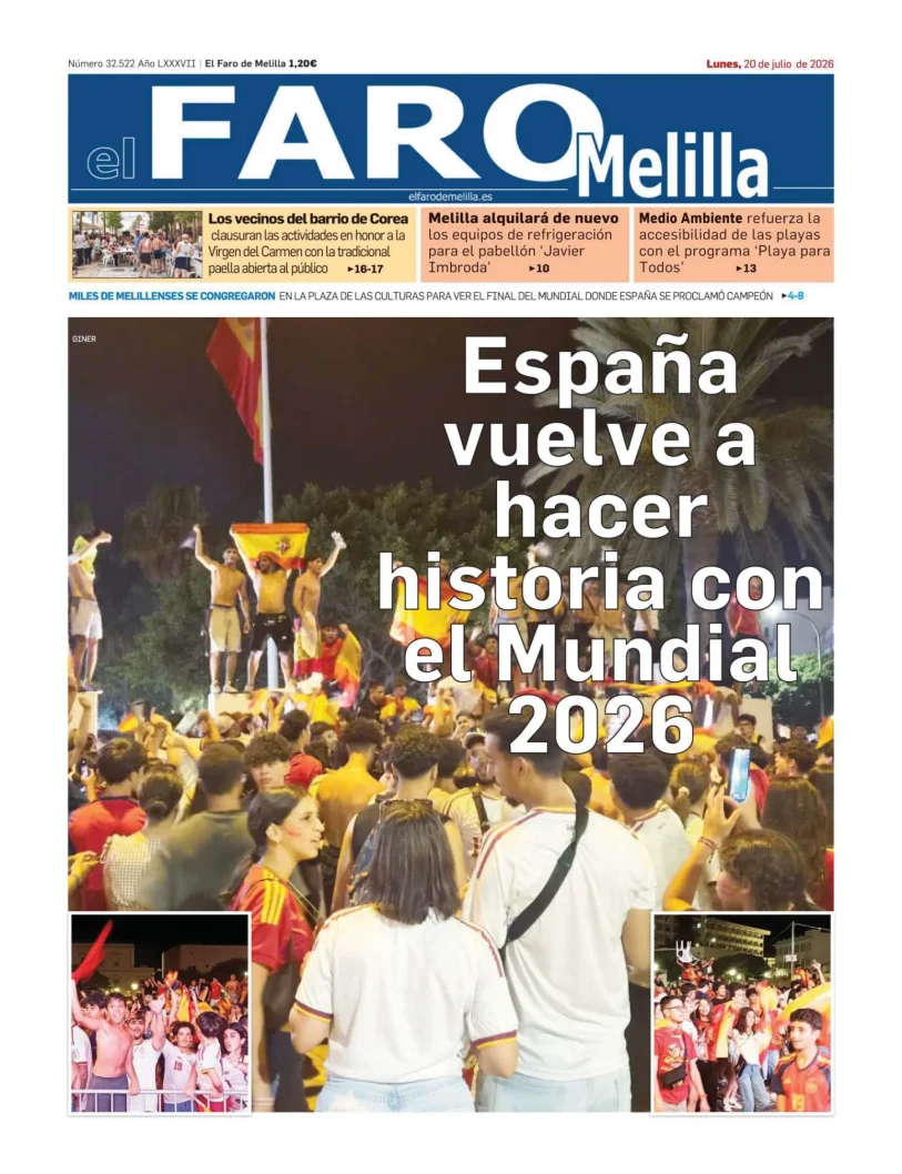 El Faro de Melilla — 20/07