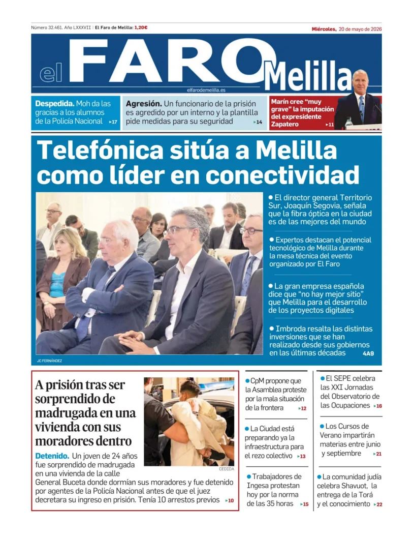 El Faro de Melilla — 20/05