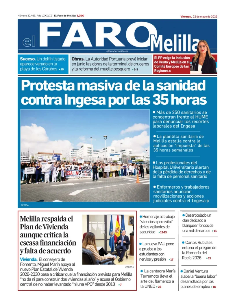 El Faro de Melilla — 22/05