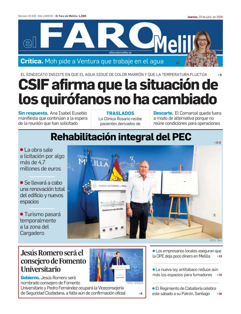 El Faro de Melilla — 23/07