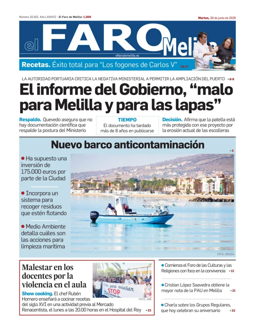 El Faro de Melilla — 30/06
