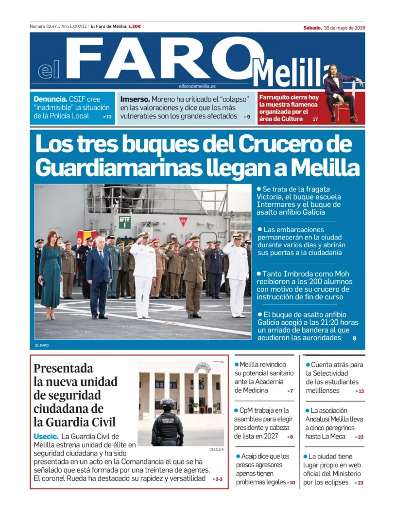 El Faro de Melilla — 30/05