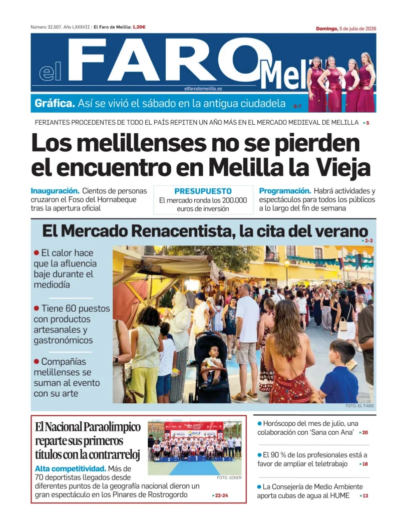 El Faro de Melilla — 05/07