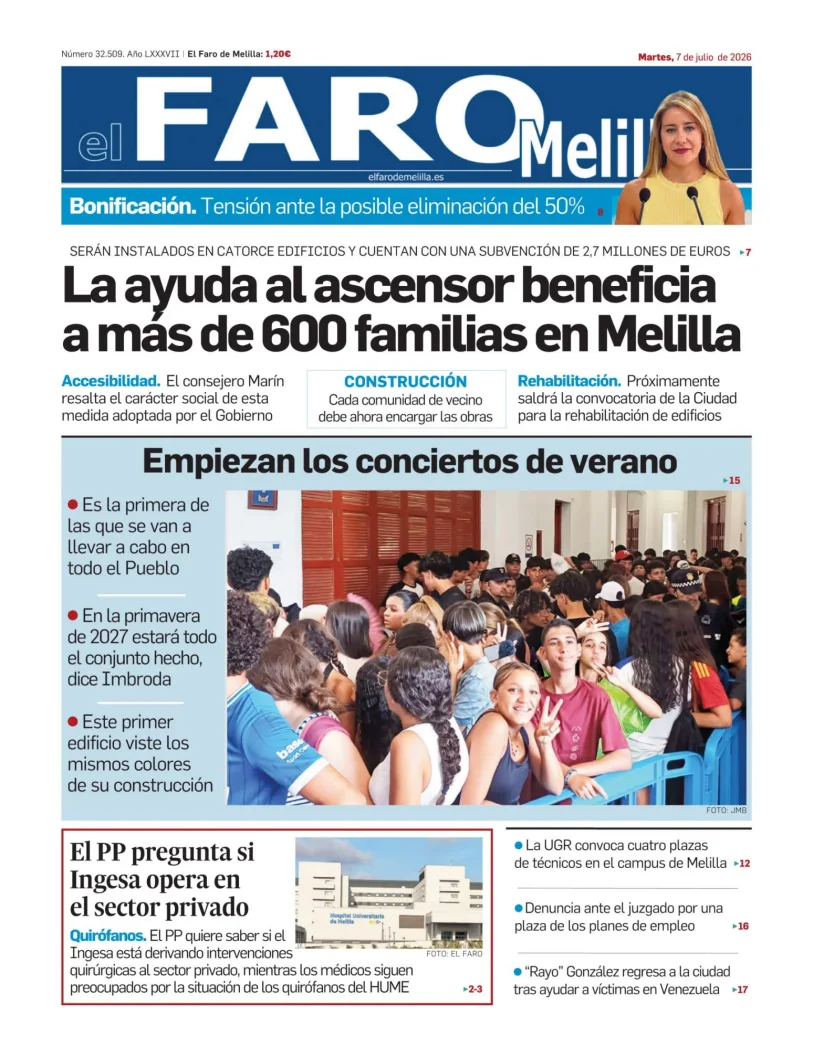 El Faro de Melilla — 07/07