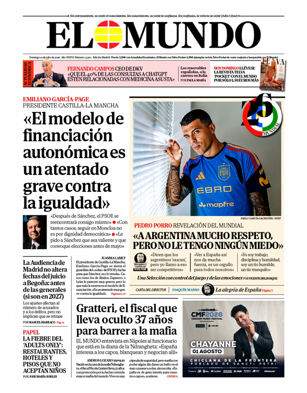 El Mundo Nacional — 18/07