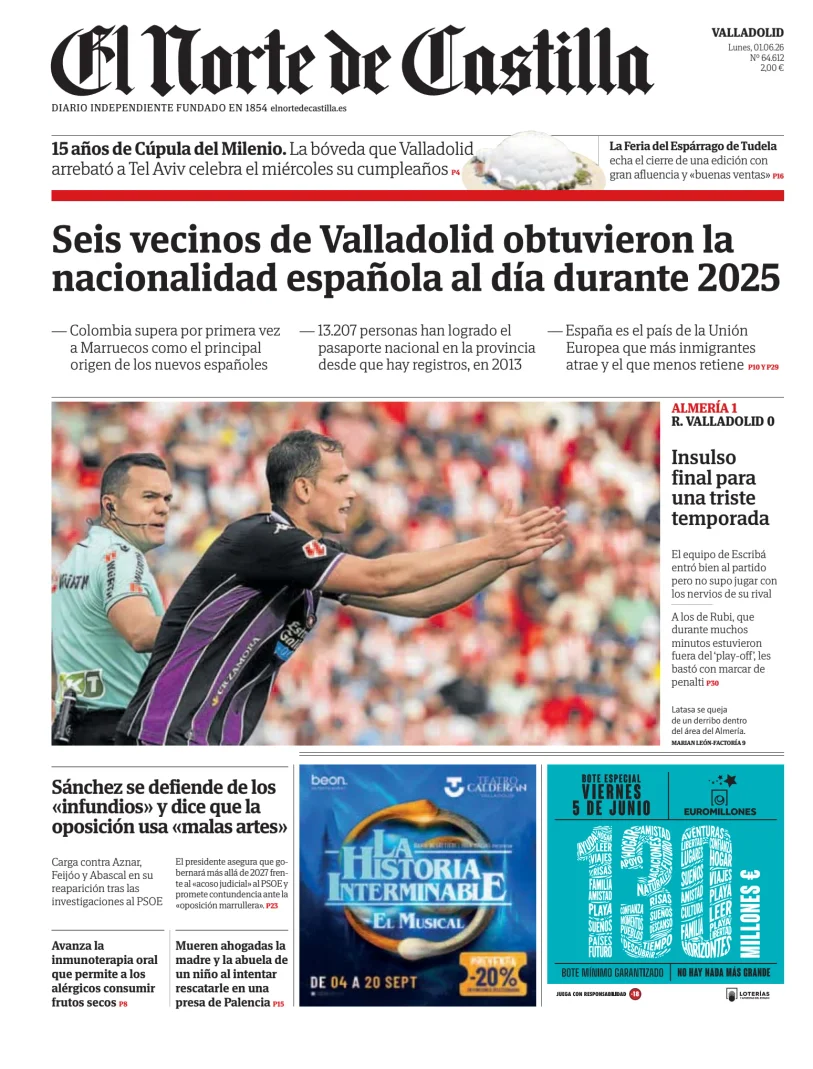 El Norte de Castilla — 01/06