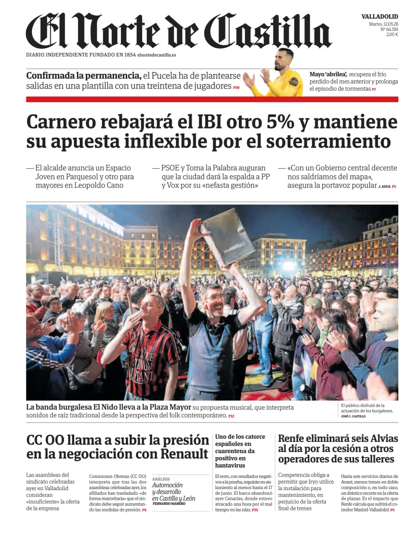 El Norte de Castilla — 12/05
