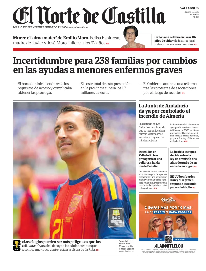 El Norte de Castilla — 13/07