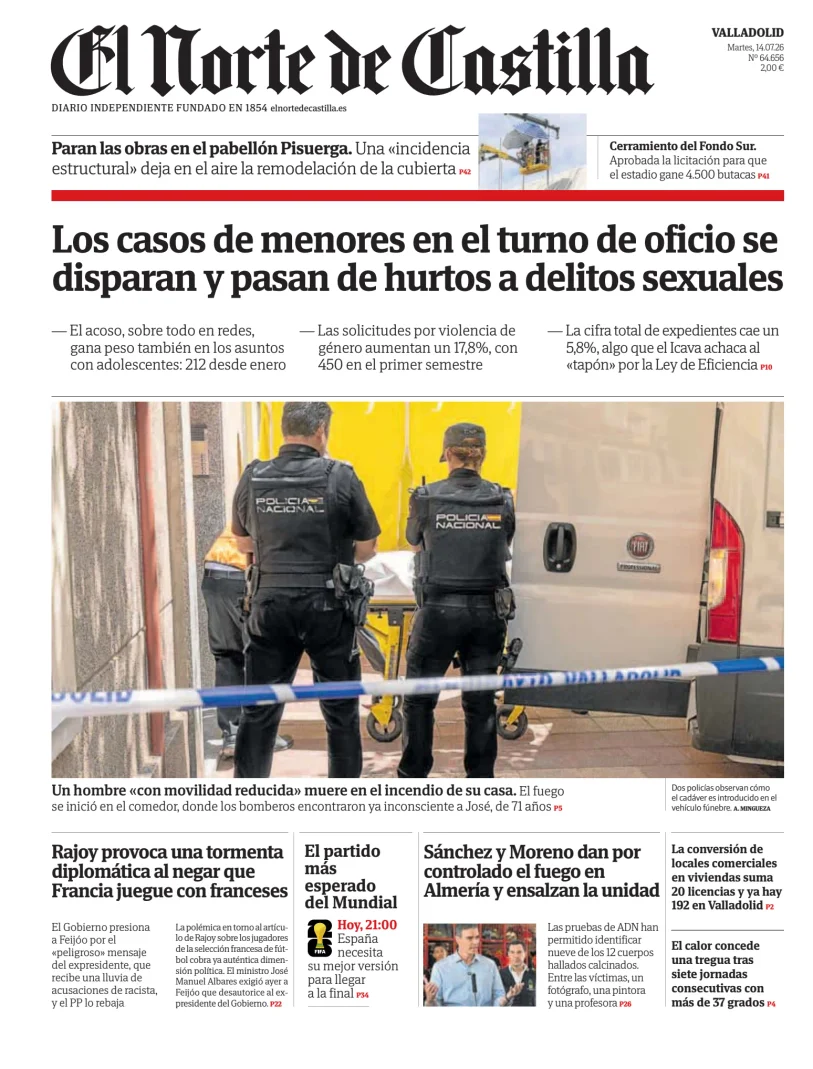 El Norte de Castilla — 14/07