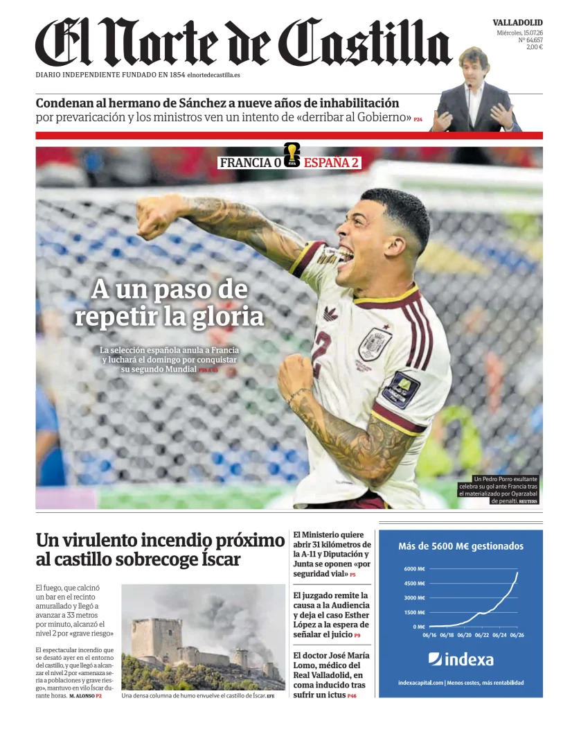 El Norte de Castilla — 15/07