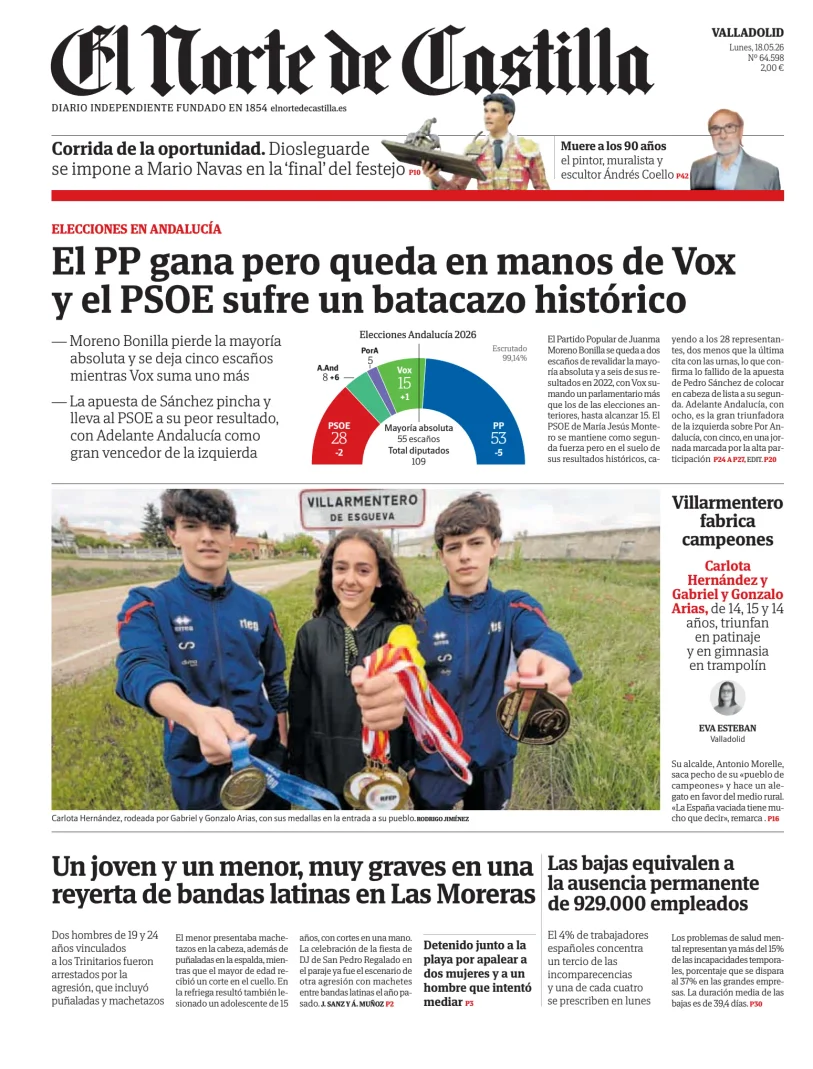 El Norte de Castilla — 18/05