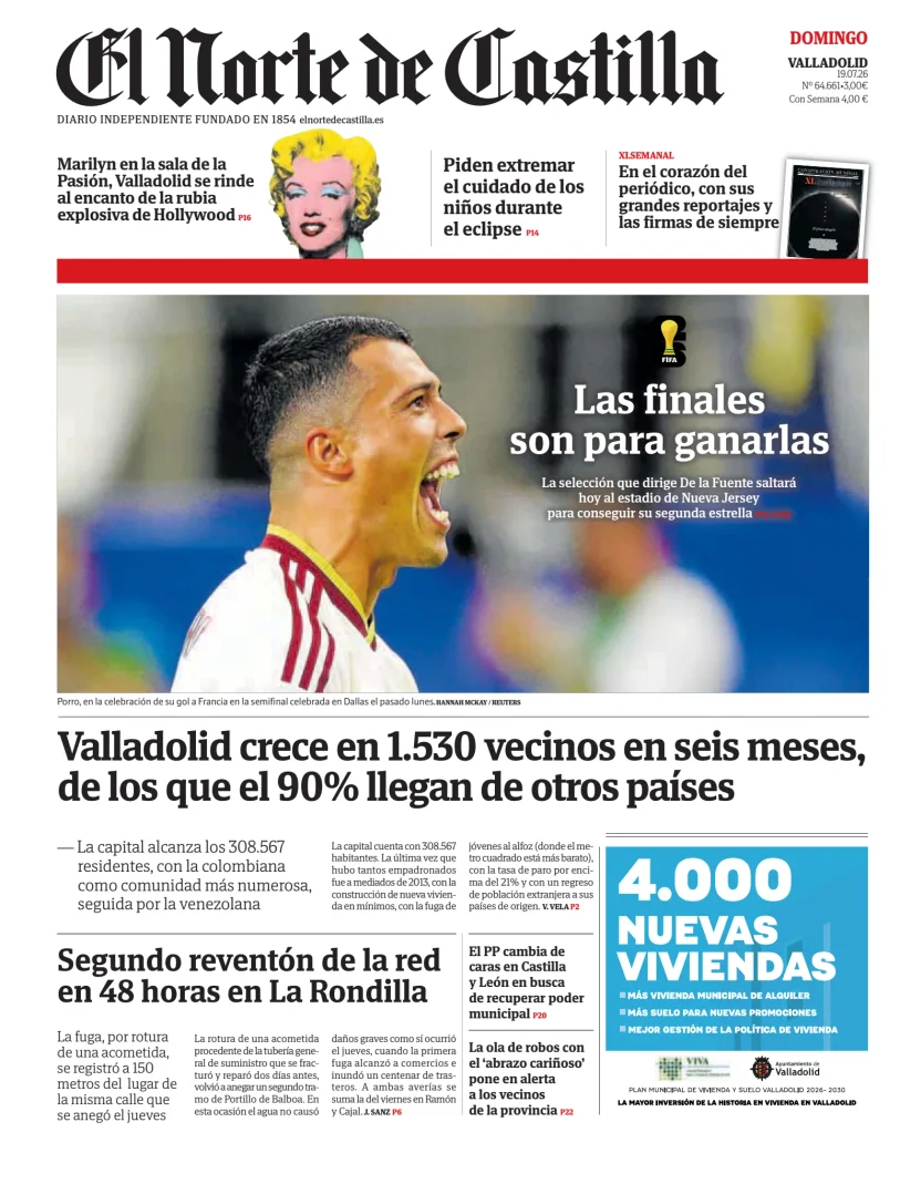 El Norte de Castilla — 19/07