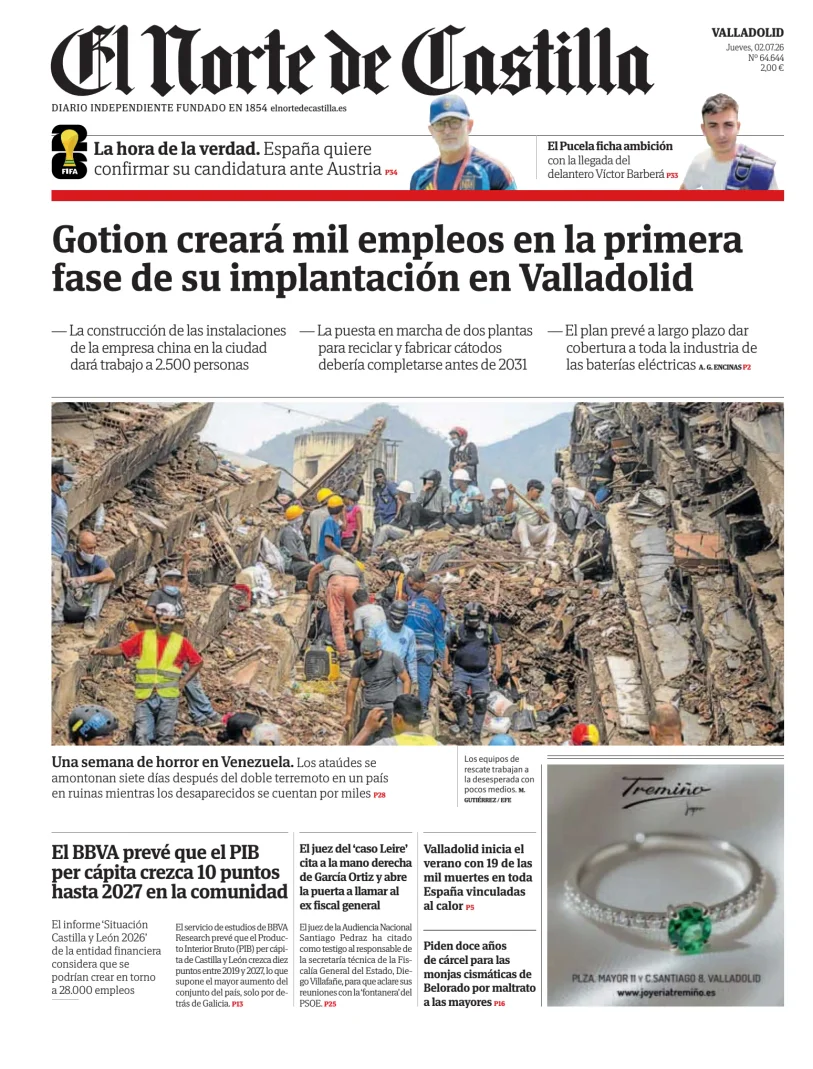 El Norte de Castilla — 02/07