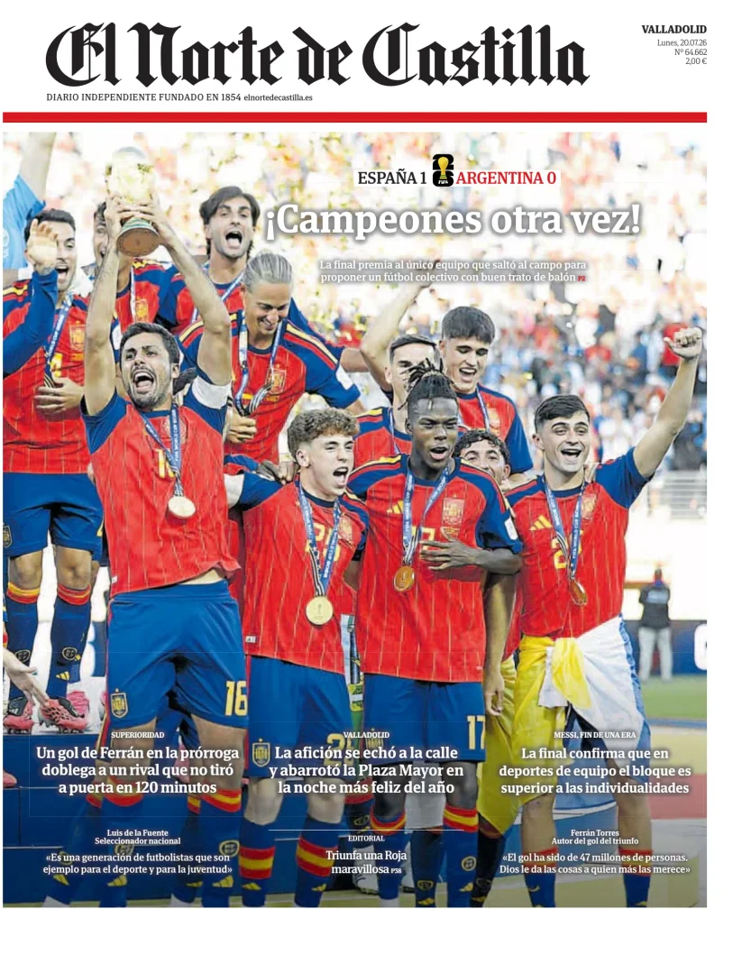 El Norte de Castilla — 20/07