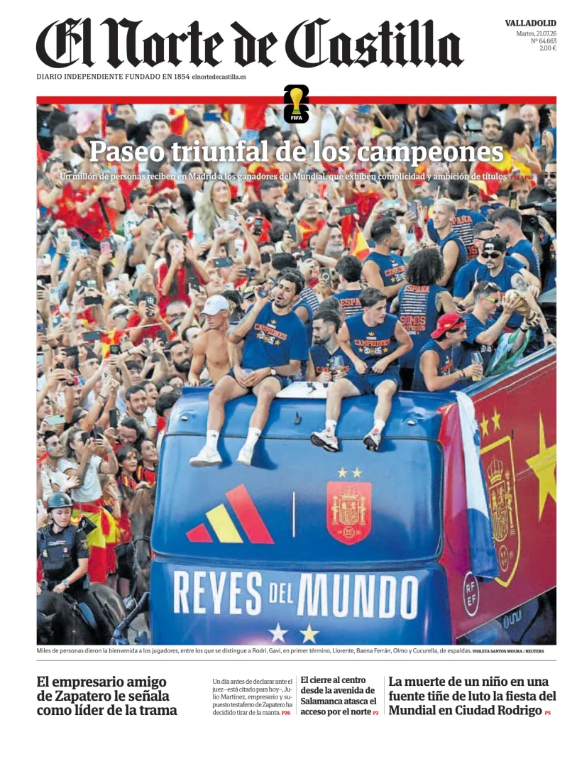 El Norte de Castilla — 21/07
