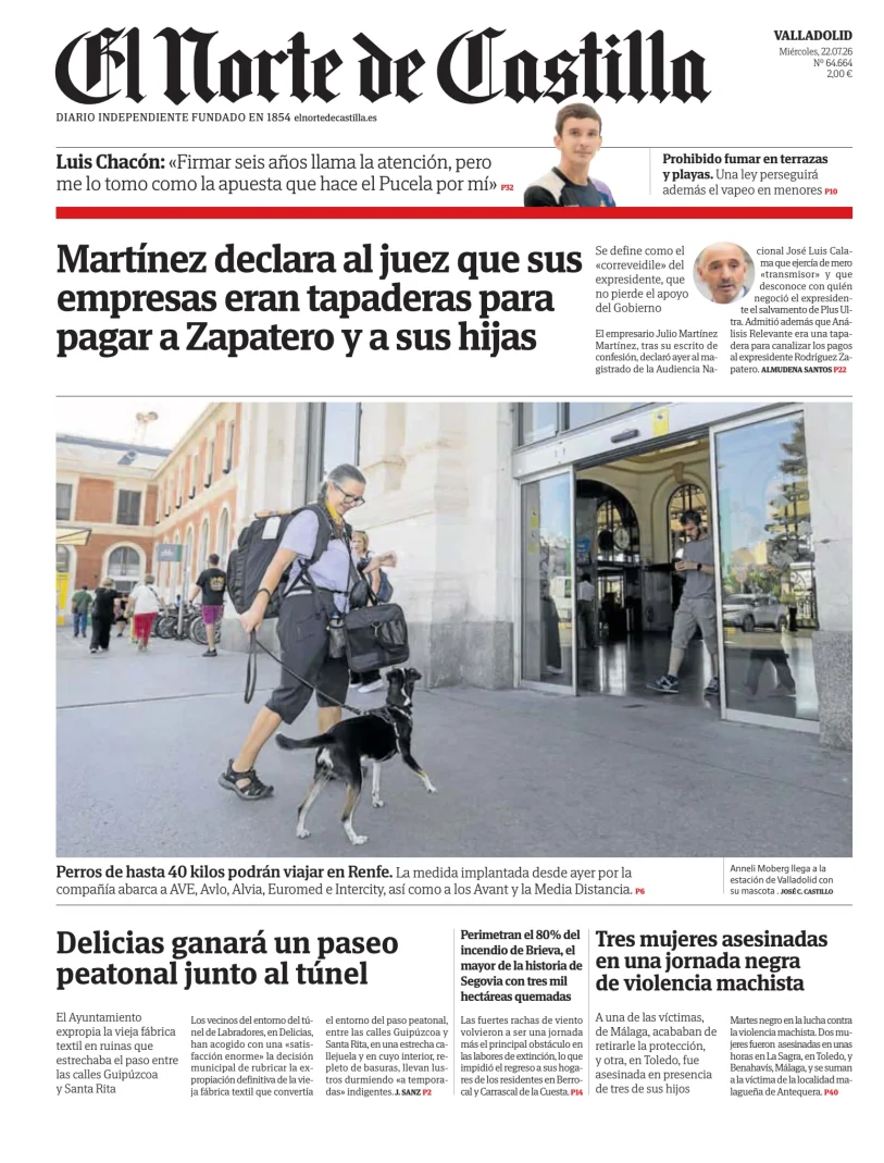 El Norte de Castilla — 22/07
