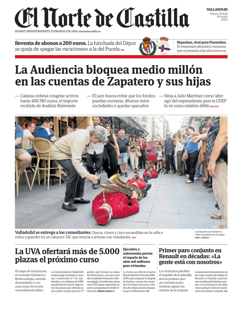 El Norte de Castilla — 22/05
