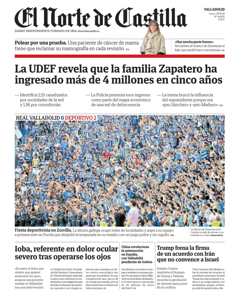 El Norte de Castilla — 25/05