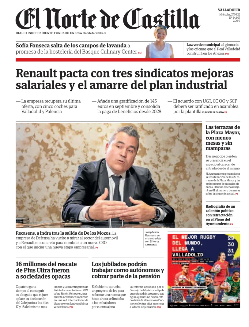 El Norte de Castilla — 27/05