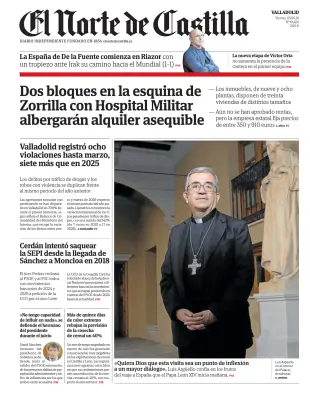 Portada de El Norte de Castilla, 5 de junio de 2026