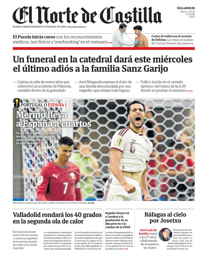 El Norte de Castilla — 07/07