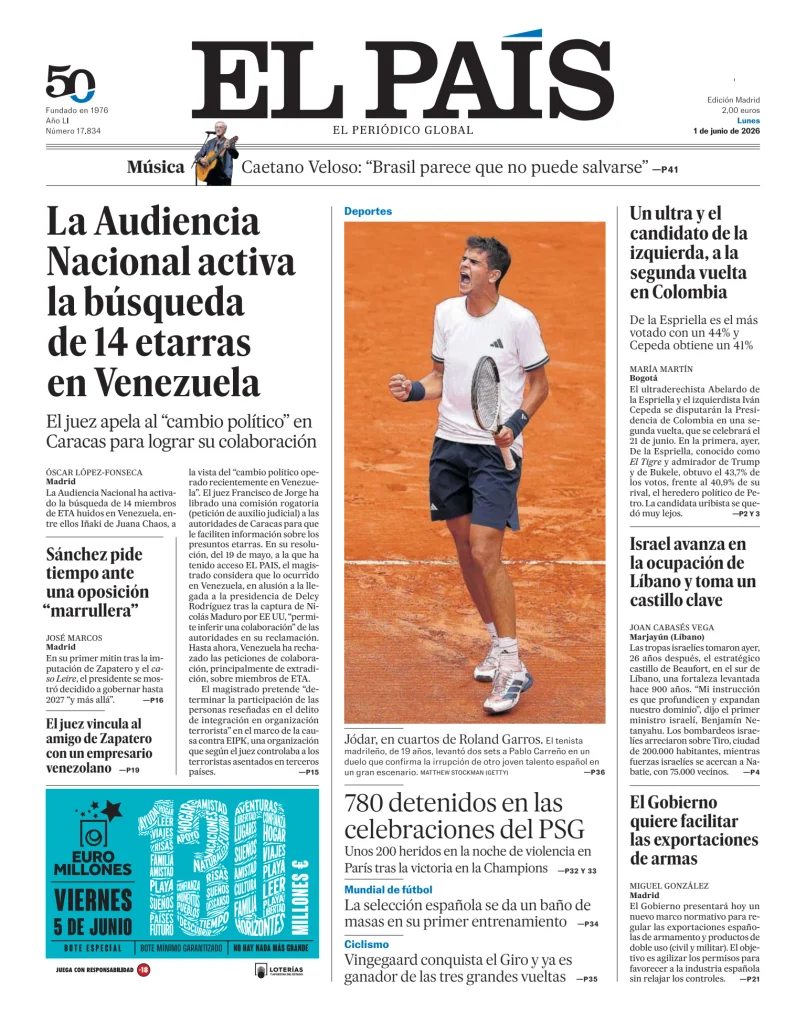 El País (Nacional) — 01/06