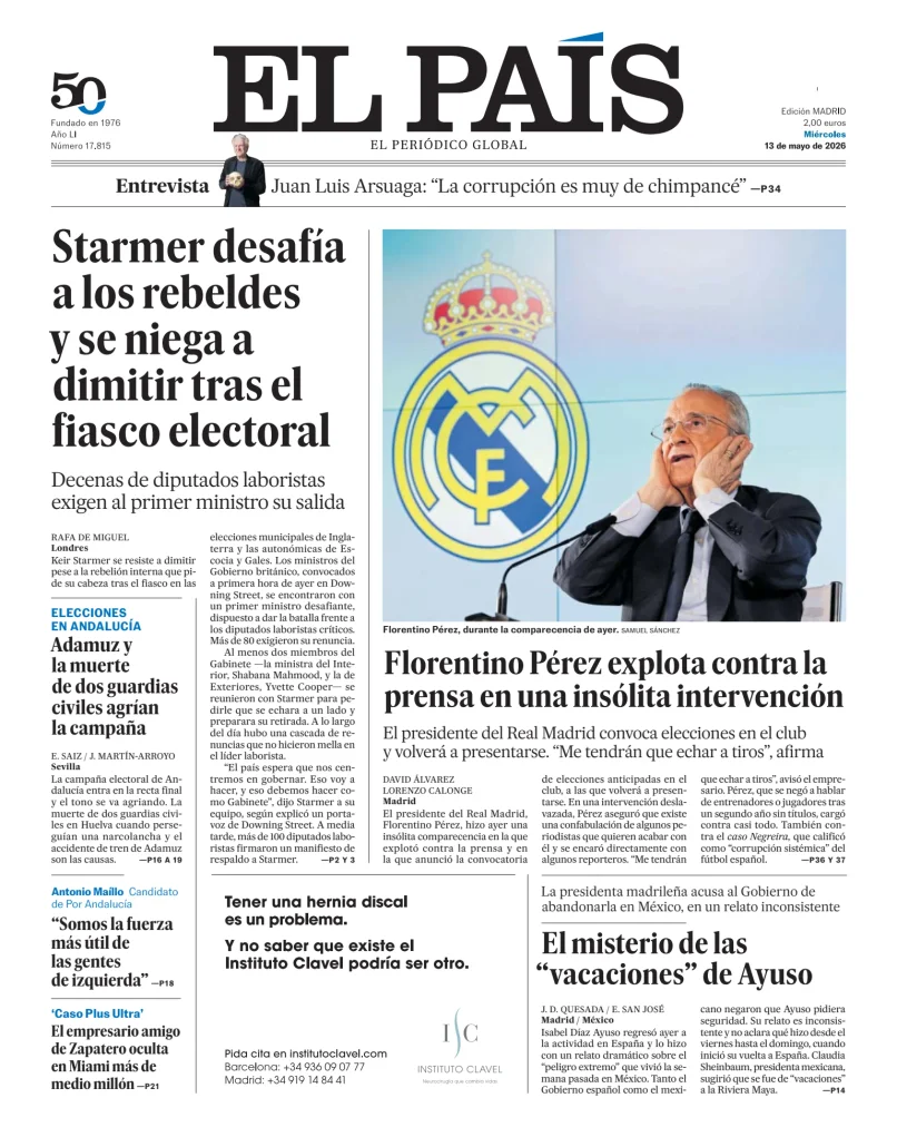 El País (Nacional) — 13/05