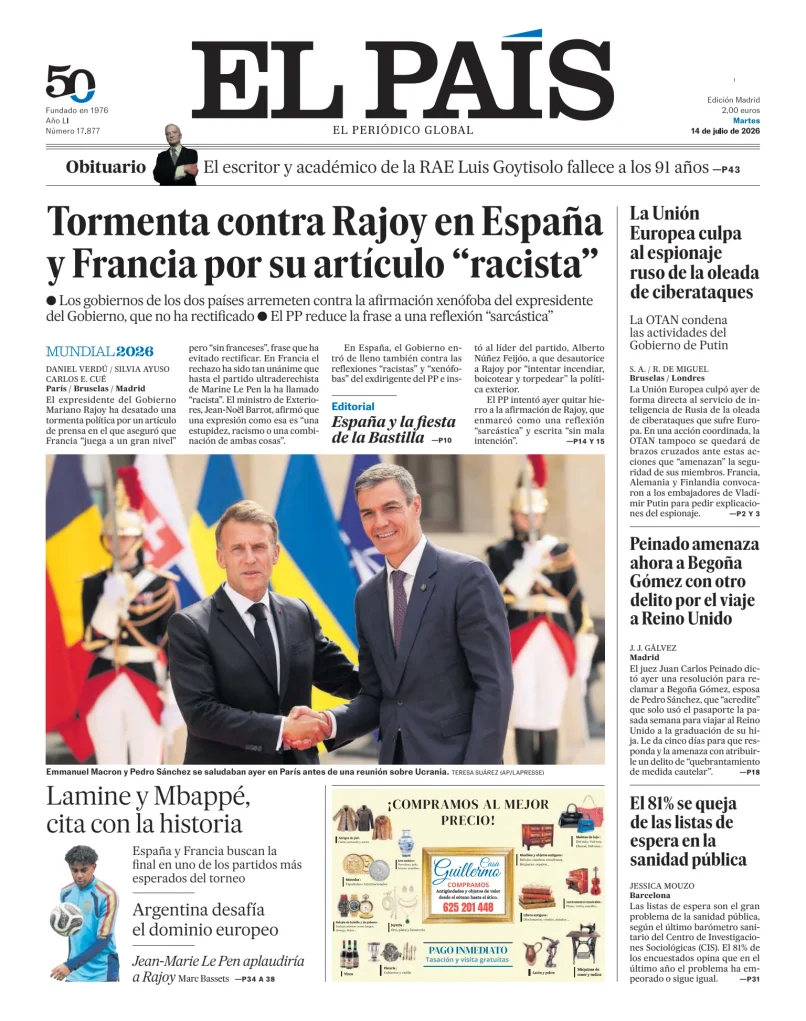El País (Nacional) — 14/07