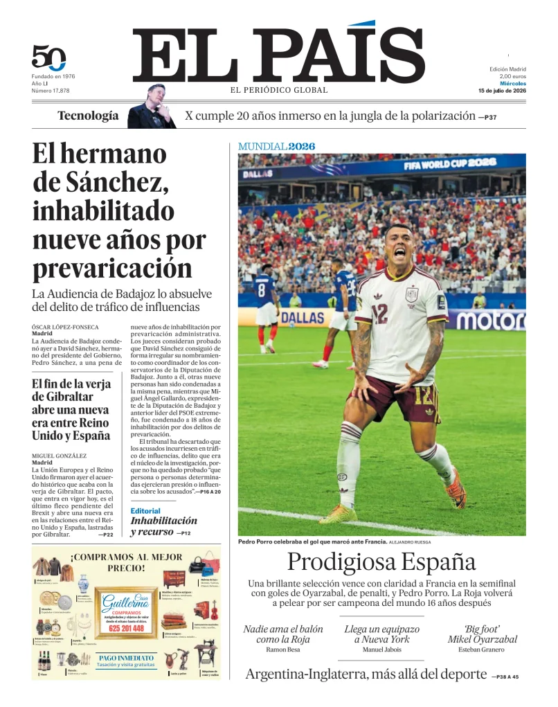 El País (Nacional) — 15/07