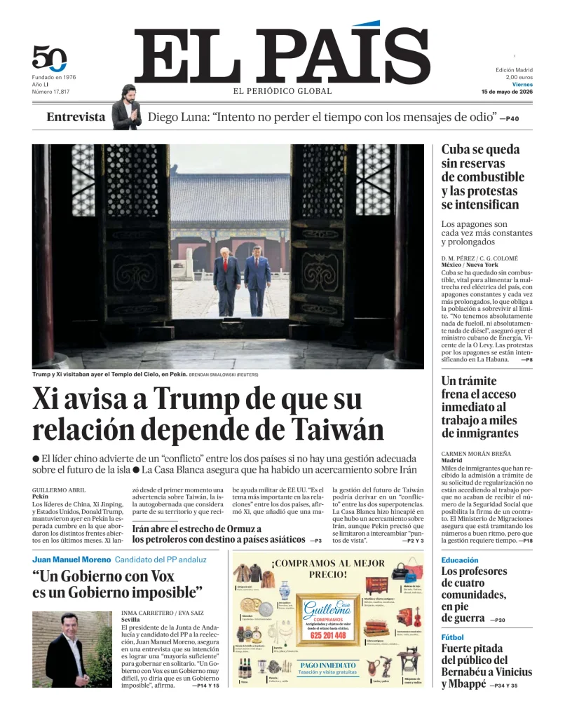 El País (Nacional) — 15/05