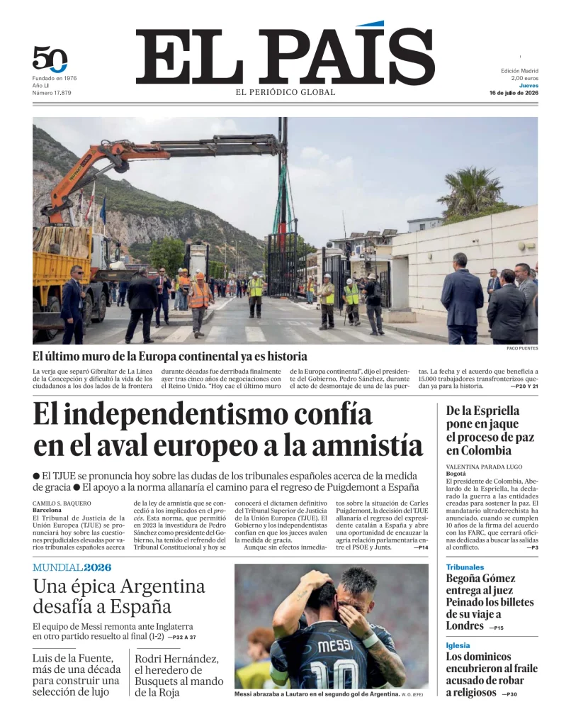 El País (Nacional) — 16/07