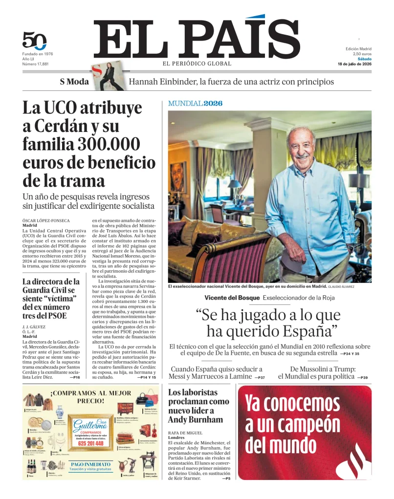 El País (Nacional) — 18/07