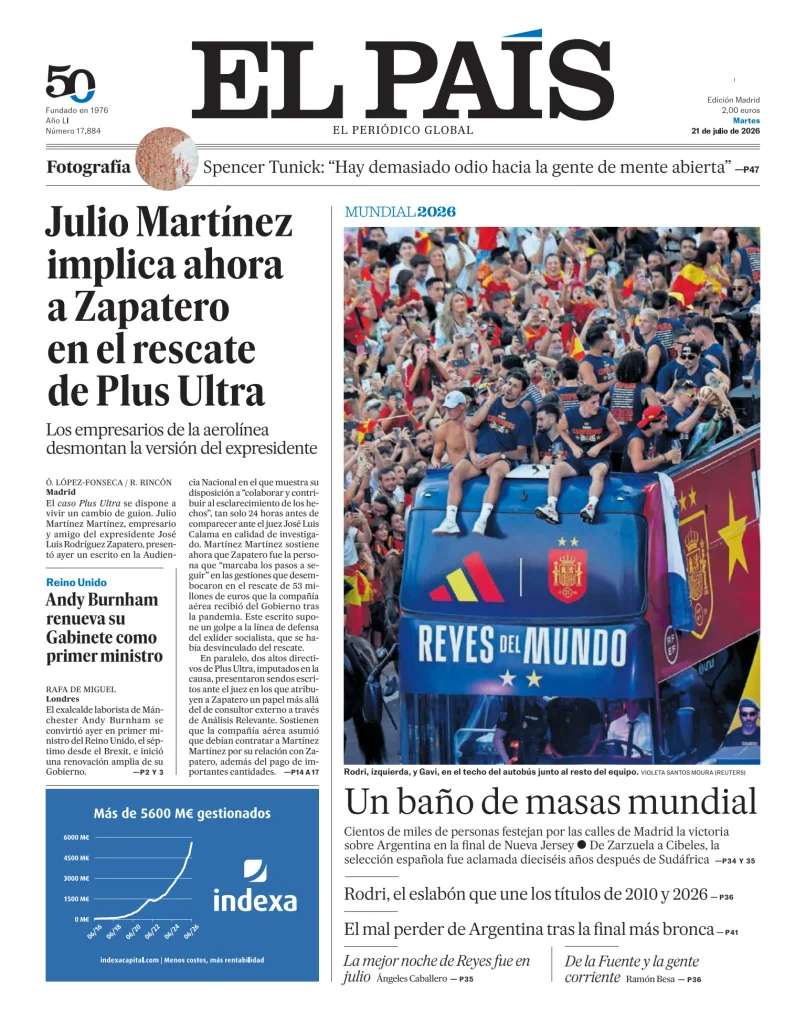 El País (Nacional) — 21/07