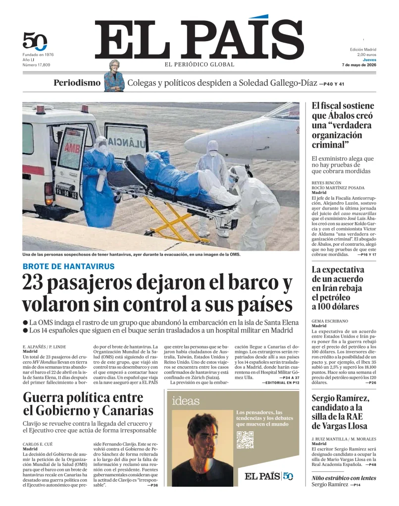 El País (Nacional) — 07/05