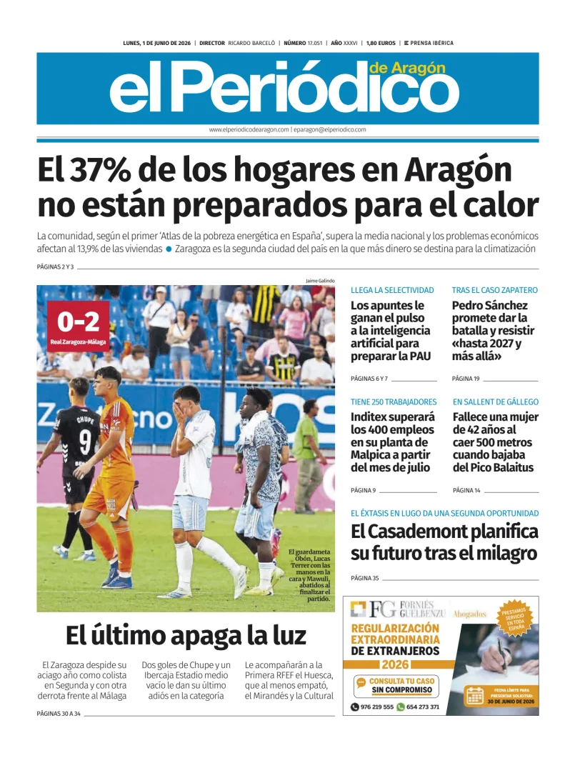 El Periódico Aragón — 01/06