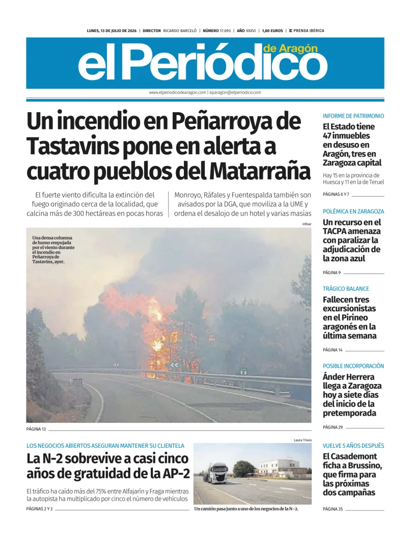 El Periódico Aragón — 13/07