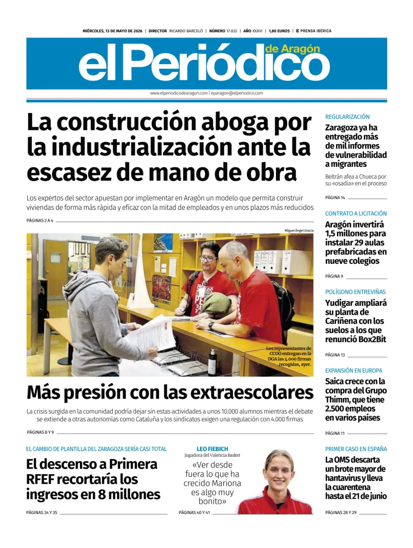 El Periódico Aragón — 13/05