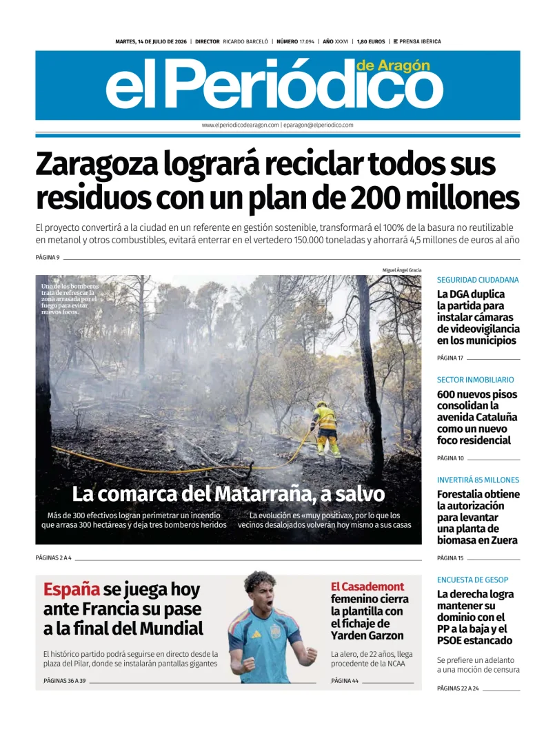El Periódico Aragón — 14/07